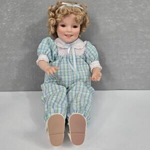 Danbury Mint Shirley Temple "My Friend Corky" by Elke Hutchens Porcelain Doll